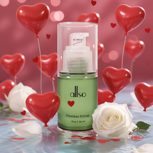Flawless Primer with Heart Balloons