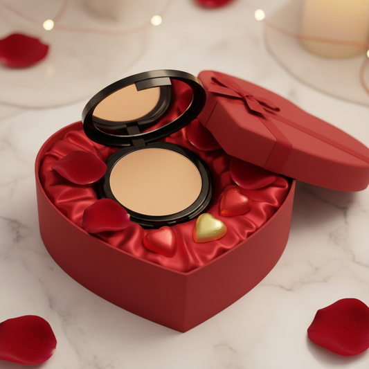 Stay-Matte Powder in Heart Box
